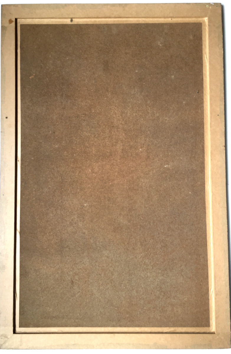 Jan Verdoodt (1908-1980). "surrealist Garden". 1960s. -photo-2