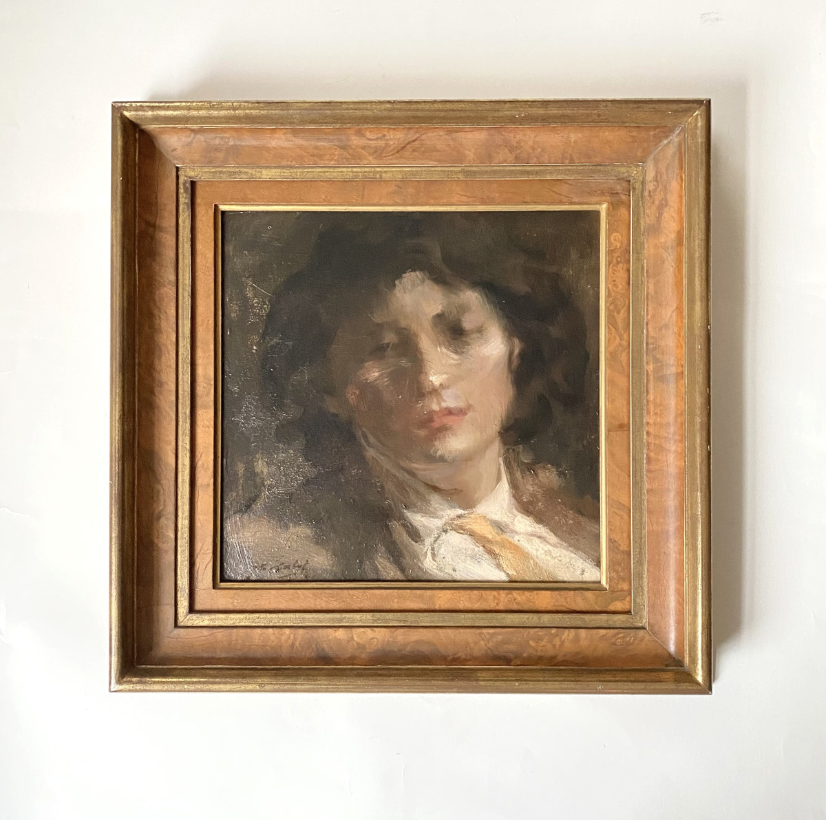 Georgina Iserbyt (1915, Birchington-on-sea - 2001, Brussels) "reverie". 1941.-photo-2