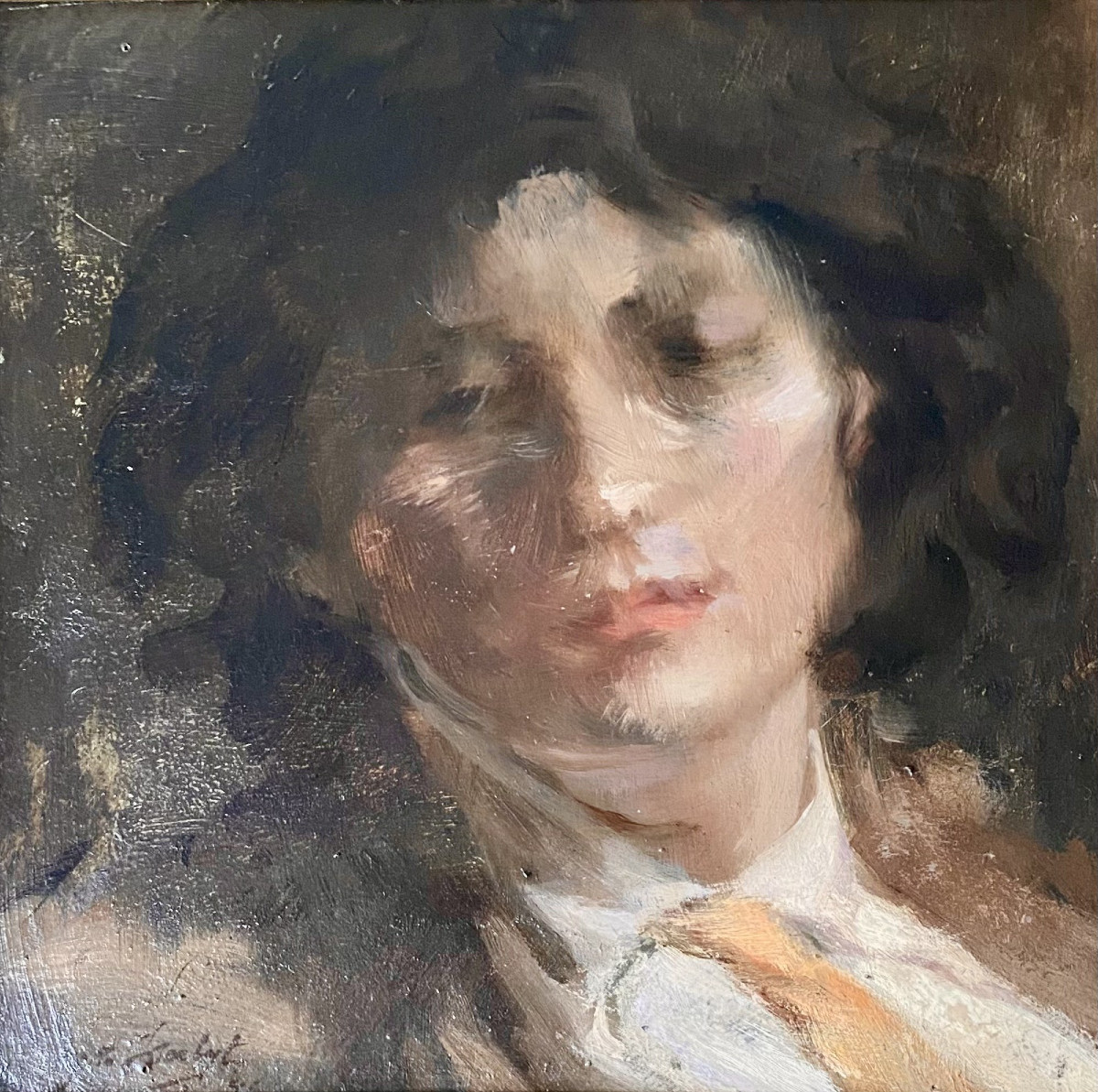 Georgina Iserbyt (1915, Birchington-on-sea - 2001, Brussels) "reverie". 1941.-photo-4