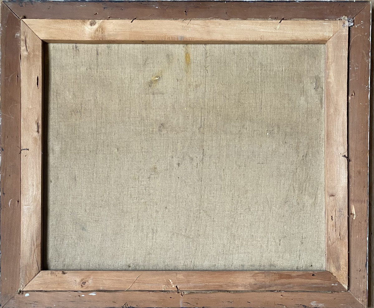 Haruka Ueno (1896-1978). "Paysage". 1929. Ecole japonaise.-photo-3