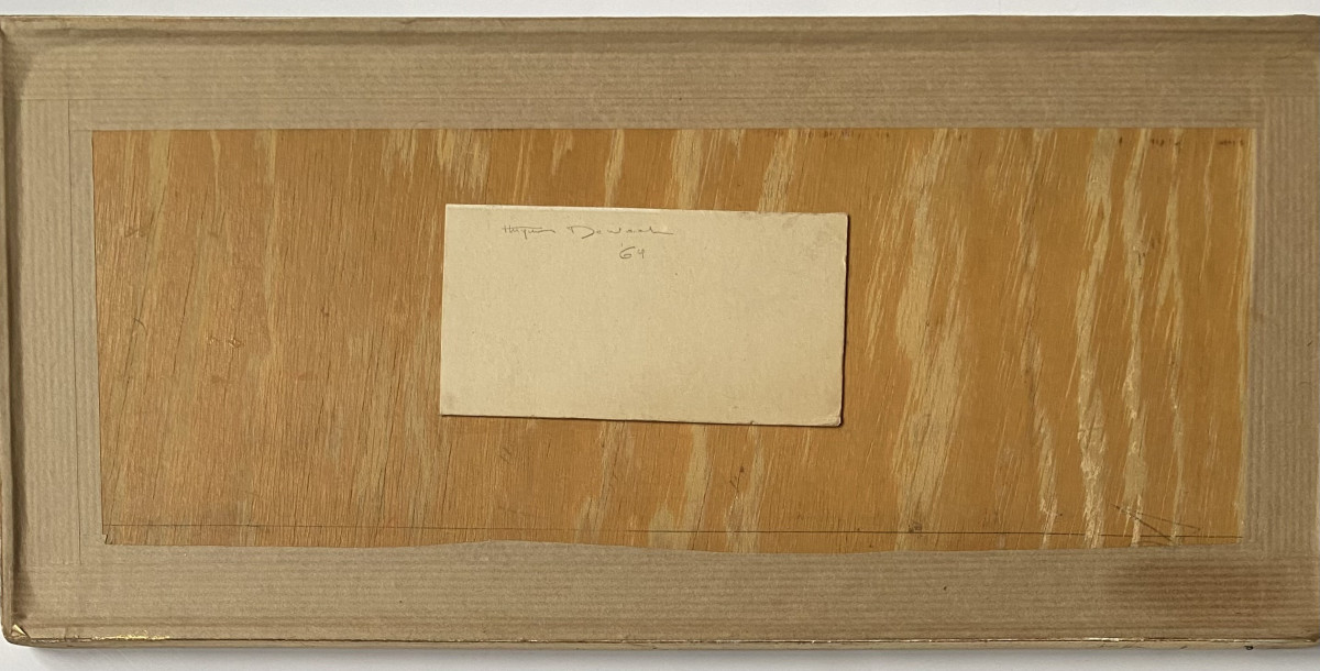 Huguette Dewael (20th Century). "abstraction". 1964.-photo-1