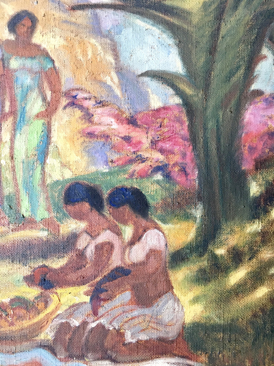 Heinz Grete (1885, Bremen - 1967, Nuremberg). "sleeping Naiad". 1945.-photo-3