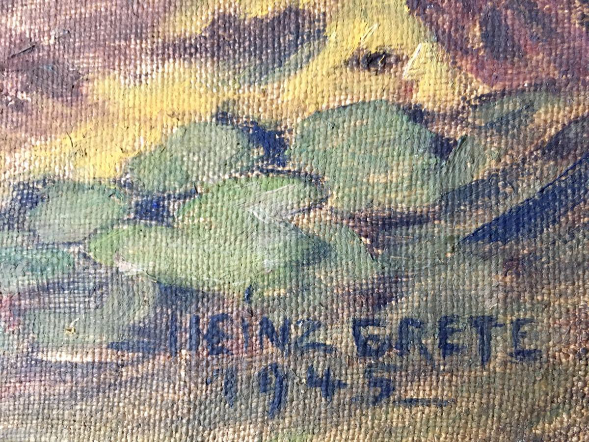 Heinz Grete (1885, Bremen - 1967, Nuremberg). "sleeping Naiad". 1945.-photo-4