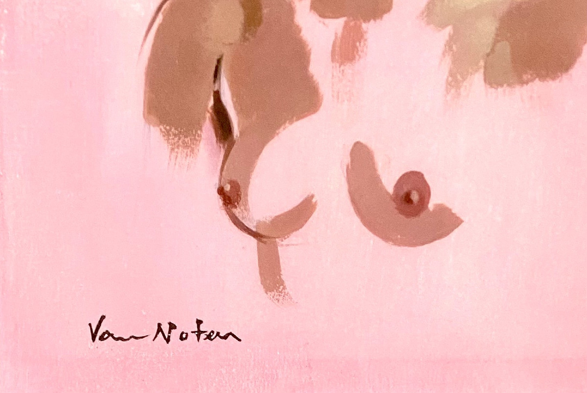 Jean Van Noten (1903 - 1982). "women With Flowers". 1940s-50s.-photo-4