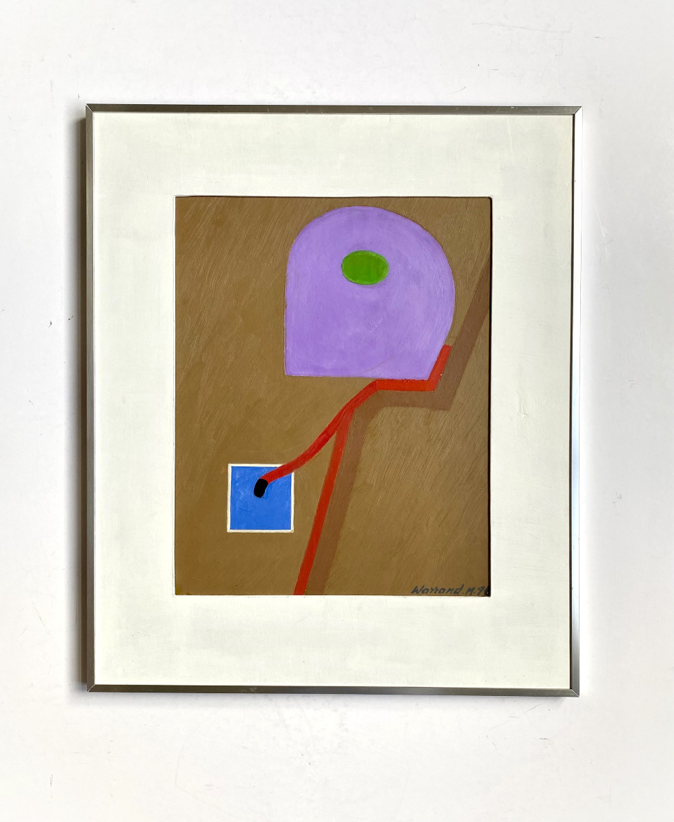 Marcel WARRAND (1924-2014). Abstraction. -photo-2