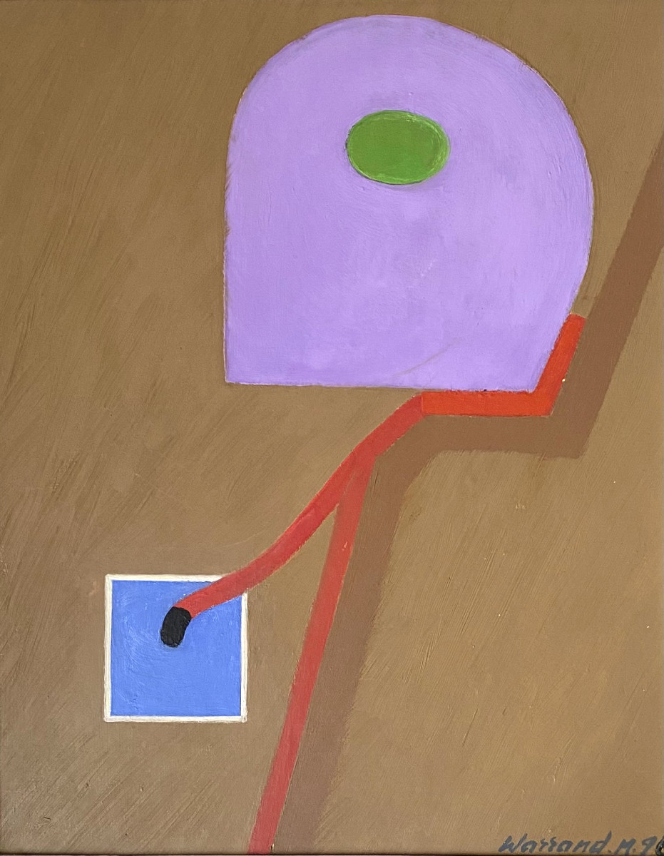 Marcel WARRAND (1924-2014). Abstraction. 