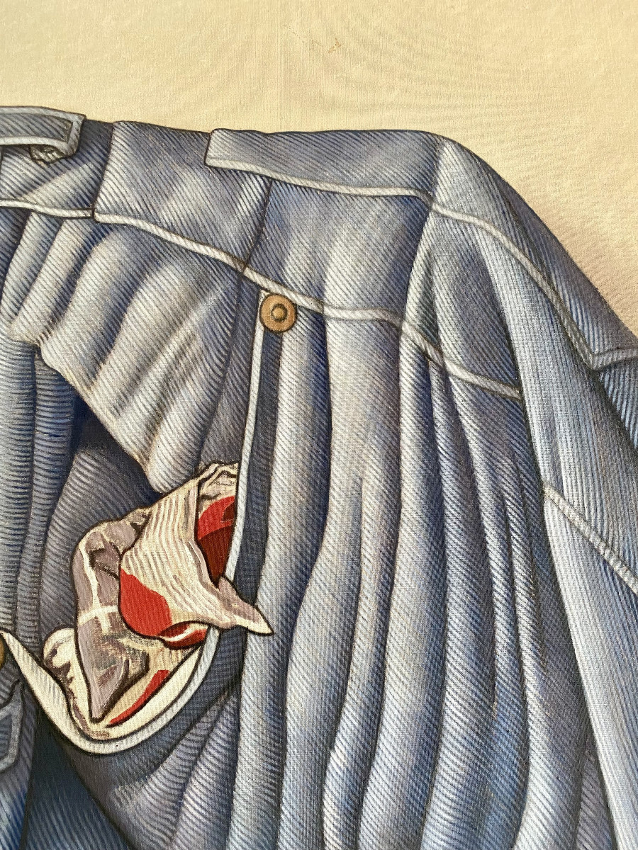 Jacques Cassiman (1940) "jeans". Pop Art.-photo-3