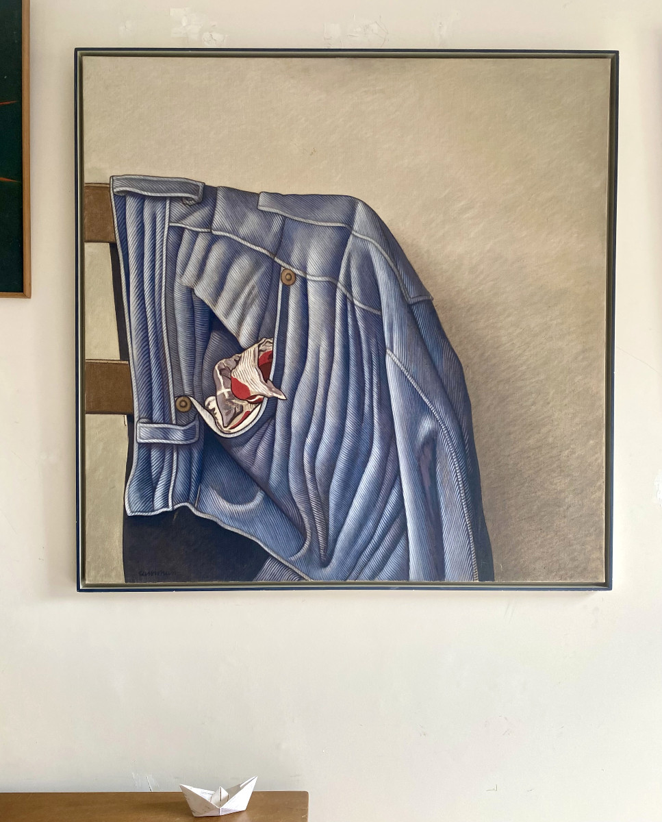 Jacques Cassiman (1940) "jeans". Pop Art.