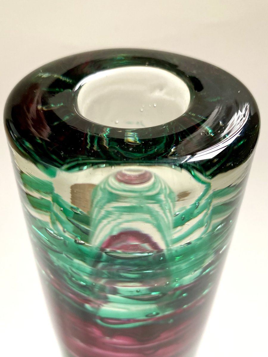 Frantisek Vizner (1936–2011). Cylinder Vase. Circa 1960. -photo-4
