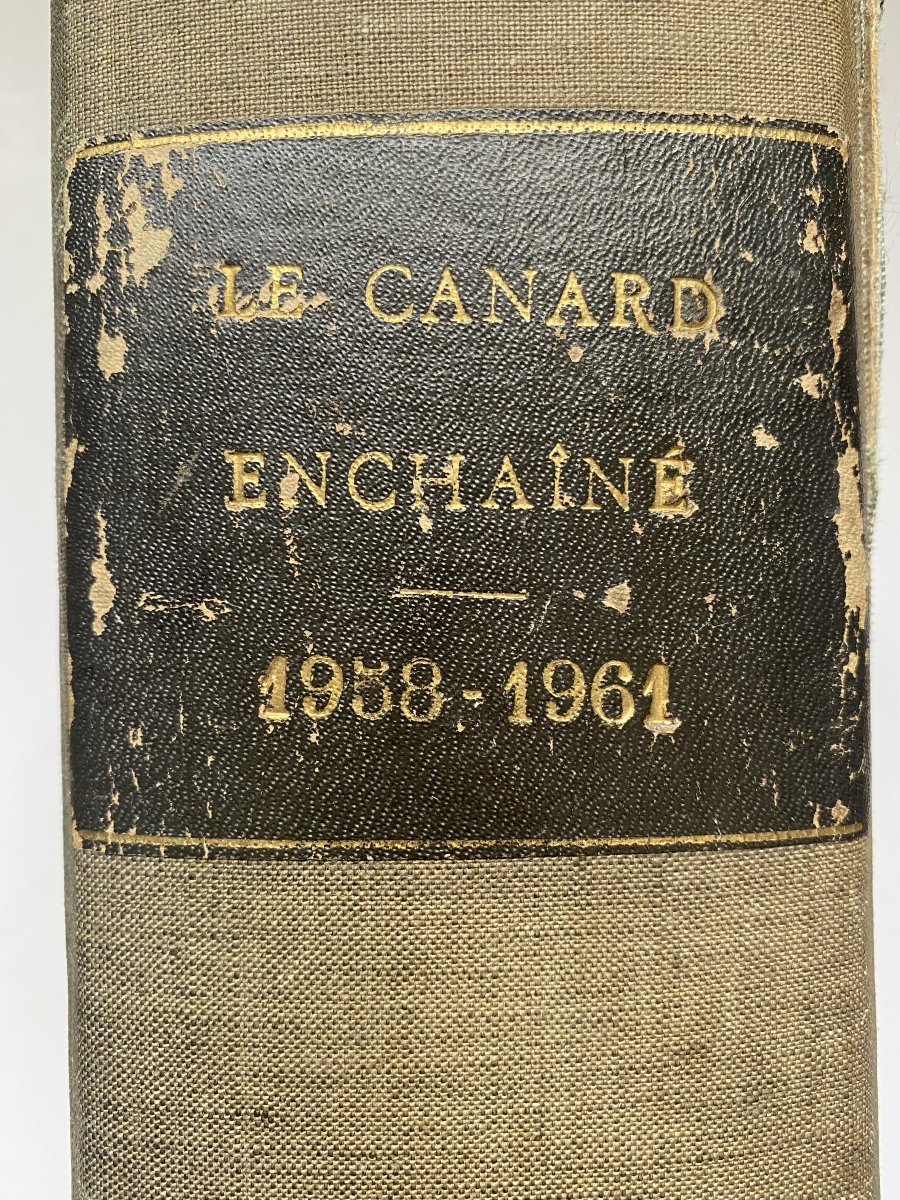 Le Canard Enchaîné. A Collection Of Issues From The Weekly Newspaper From 1958 To 1961.  