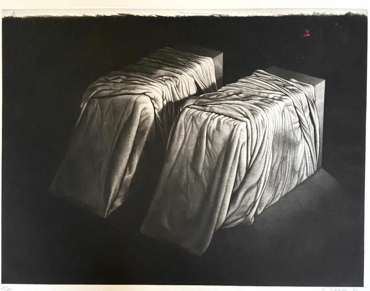 Wolfgang Gäfgen (1936, Hambourg - 2024). Gravure. Manière noire. 1978.-photo-4