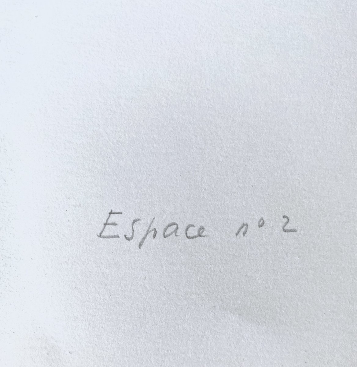 Jo Delahaut (Vottem, 1911 - Schaerbeek, 1992). Lithographie. "Espace N°2. 1973-photo-1