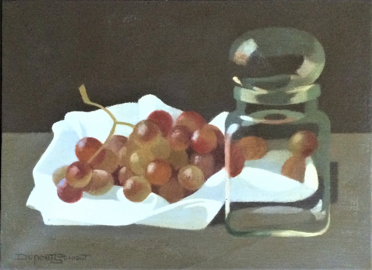 Claude Dupont-Gomont. "Le raisin rose". 1987.-photo-2