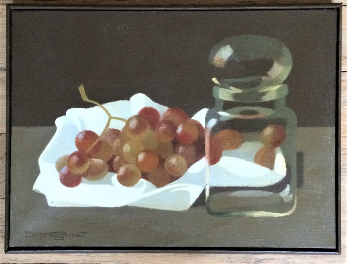 Claude Dupont-Gomont. "Le raisin rose". 1987.