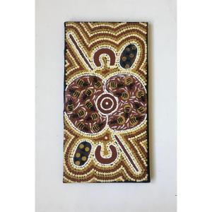 Aboriginal Art. Johnny Possum Japaljarri (1940). “hive”. 90s.