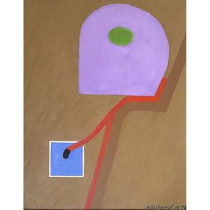 Marcel WARRAND (1924-2014). Abstraction. 