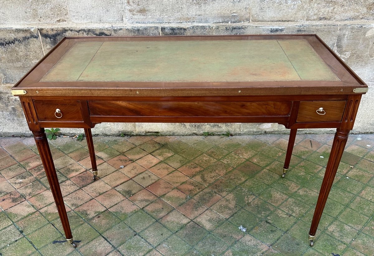 Louis XVI Period Tric Trac In Cuban Mahogany 