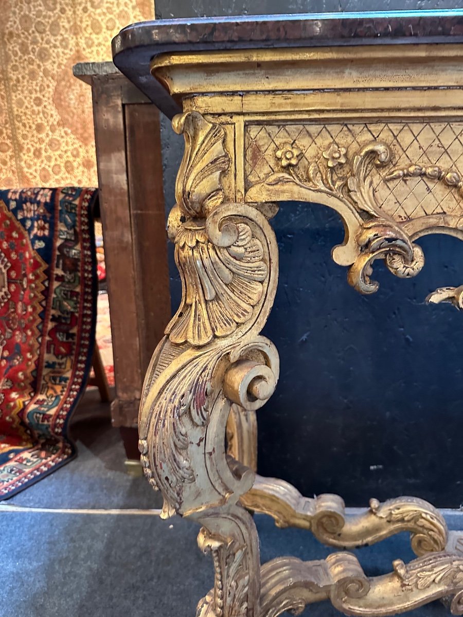 Small Louis XIV Style Console-photo-3