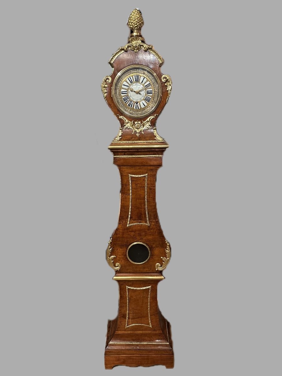 Regence Period Regulator By Raymond Lenoir (1702-1780)-photo-2