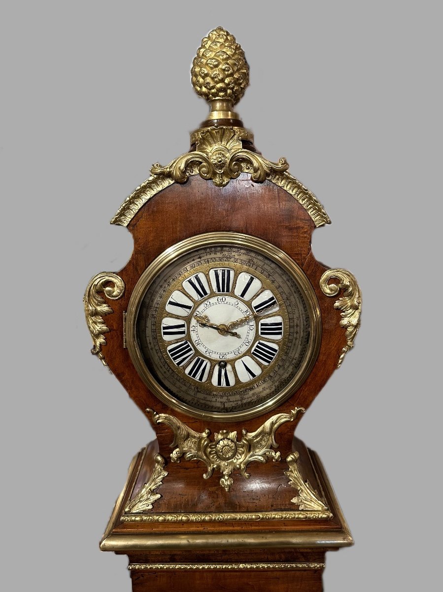 Regence Period Regulator By Raymond Lenoir (1702-1780)-photo-4