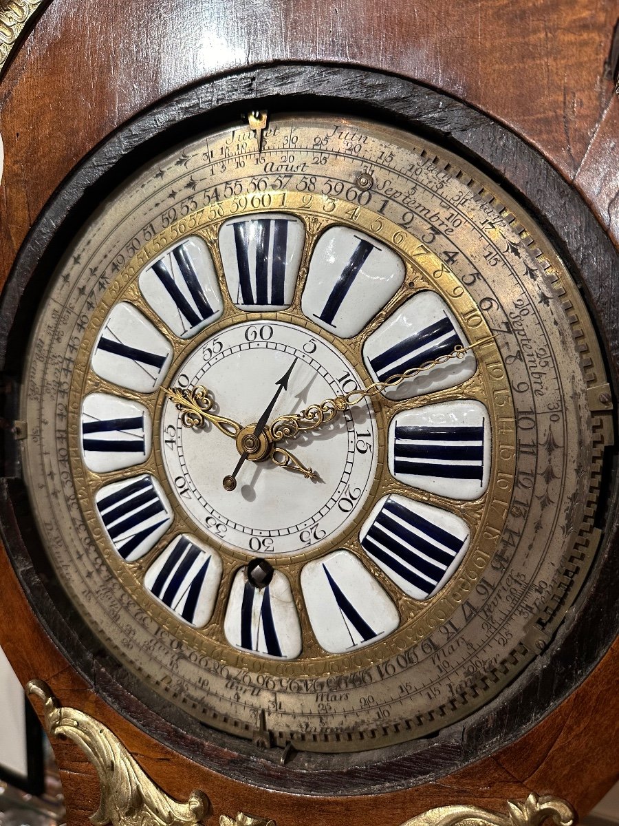 Regence Period Regulator By Raymond Lenoir (1702-1780)-photo-8