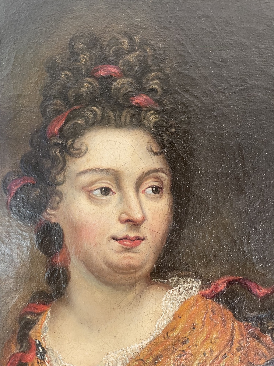 Presumed Portrait Of Madame De Montespan From The Regency Period -photo-3