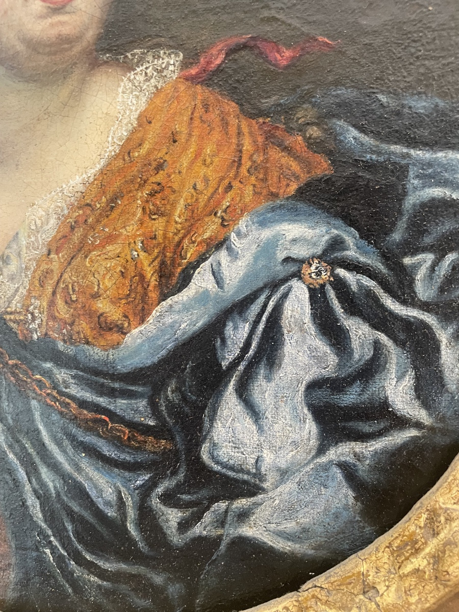 Presumed Portrait Of Madame De Montespan From The Regency Period -photo-4