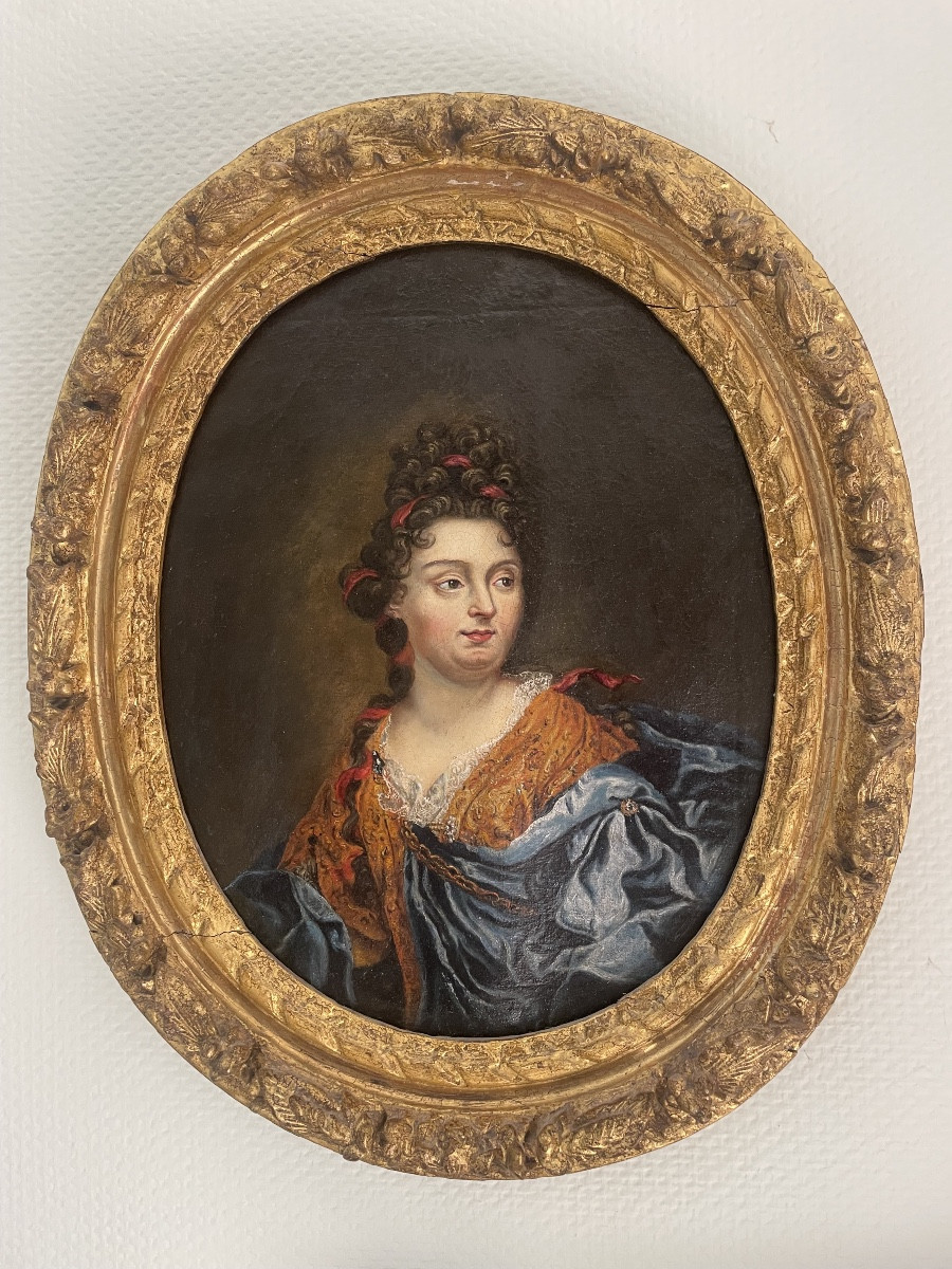 Presumed Portrait Of Madame De Montespan From The Regency Period 
