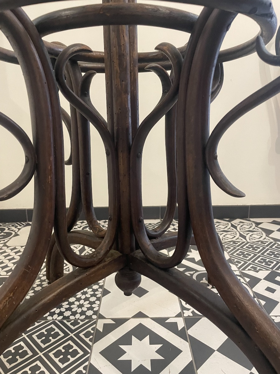 Porte manteau de la maison Tonet en hêtre tourné. -photo-2