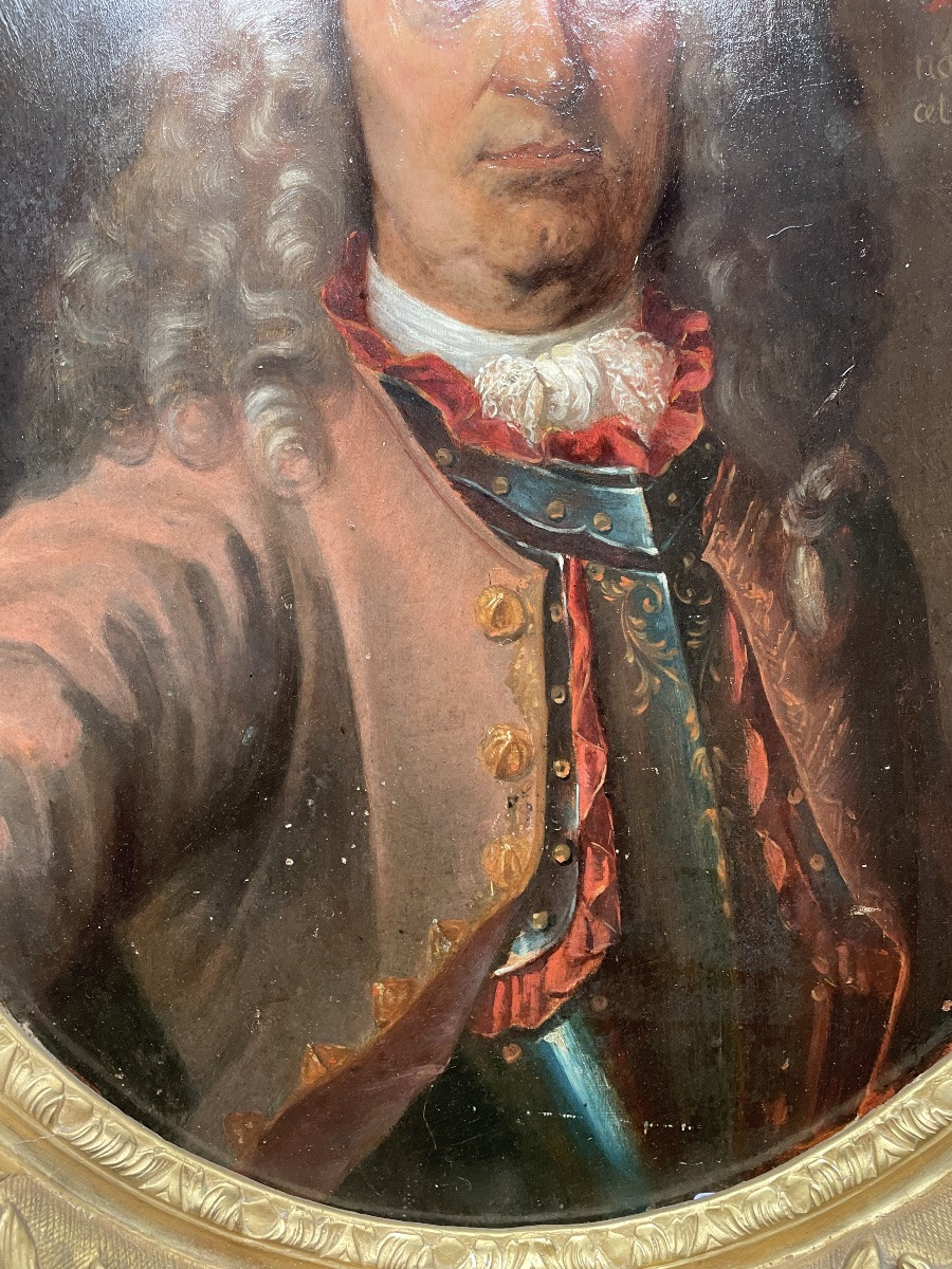 Portrait du baron Hans Paul Oberkampf vers 1700 -photo-1