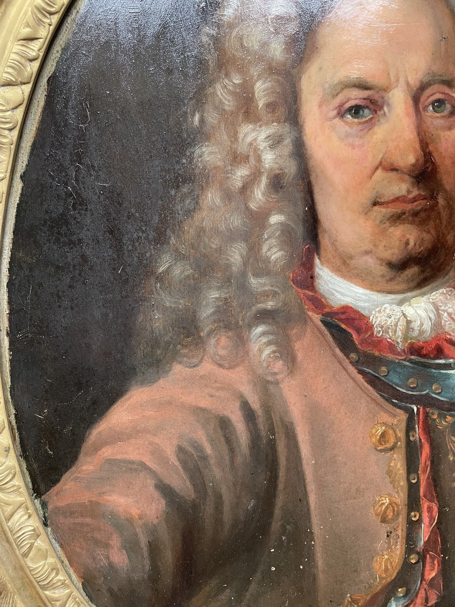 Portrait du baron Hans Paul Oberkampf vers 1700 -photo-2