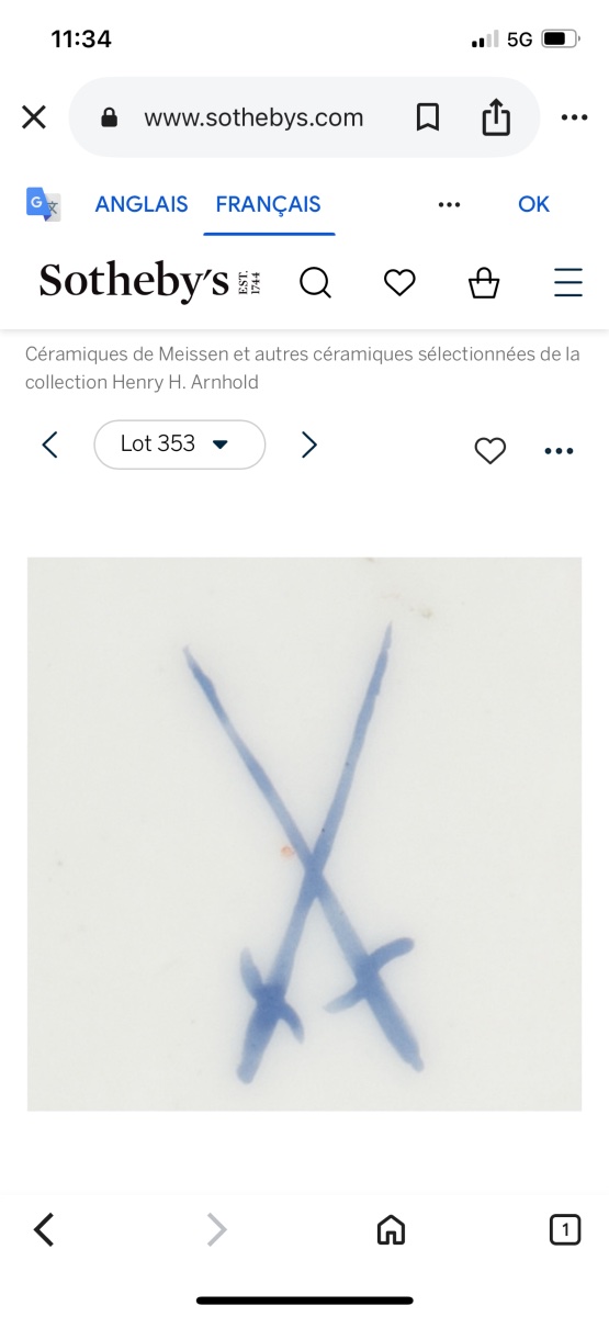 Perroquet en porcelaine de Meissen vers 1900-photo-8