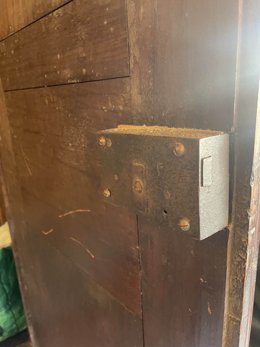 Louis XIII Walnut Wardrobe, Early 18th Century -photo-8