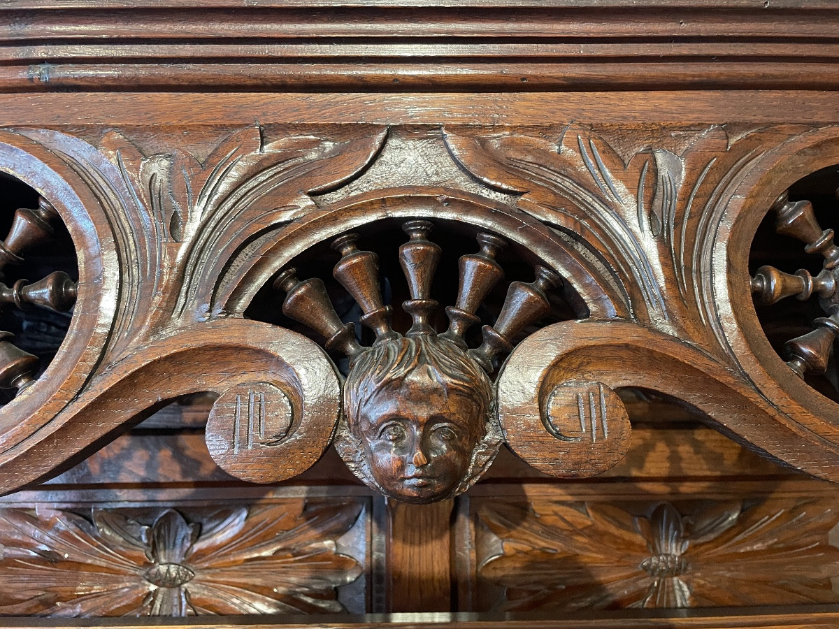 Breton Oak Dresser, Circa 1900-photo-4