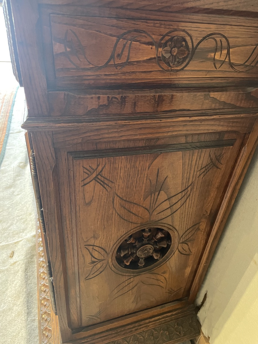 Breton Oak Dresser, Circa 1900-photo-6