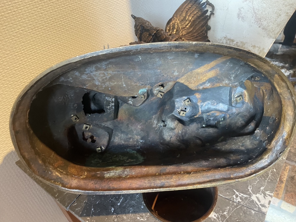 Pair Of Partridges By Alfred Barye-photo-8