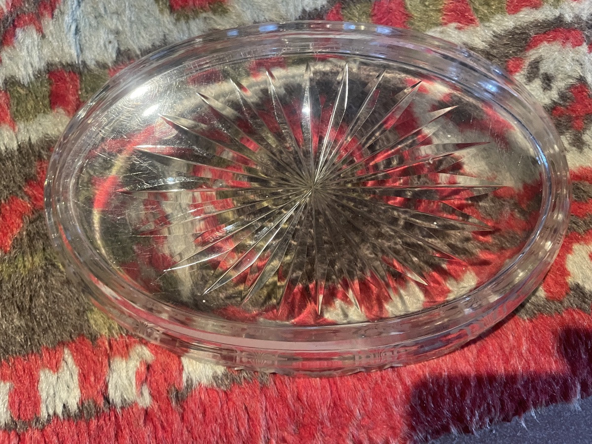 Silver And Crystal Planter -photo-2