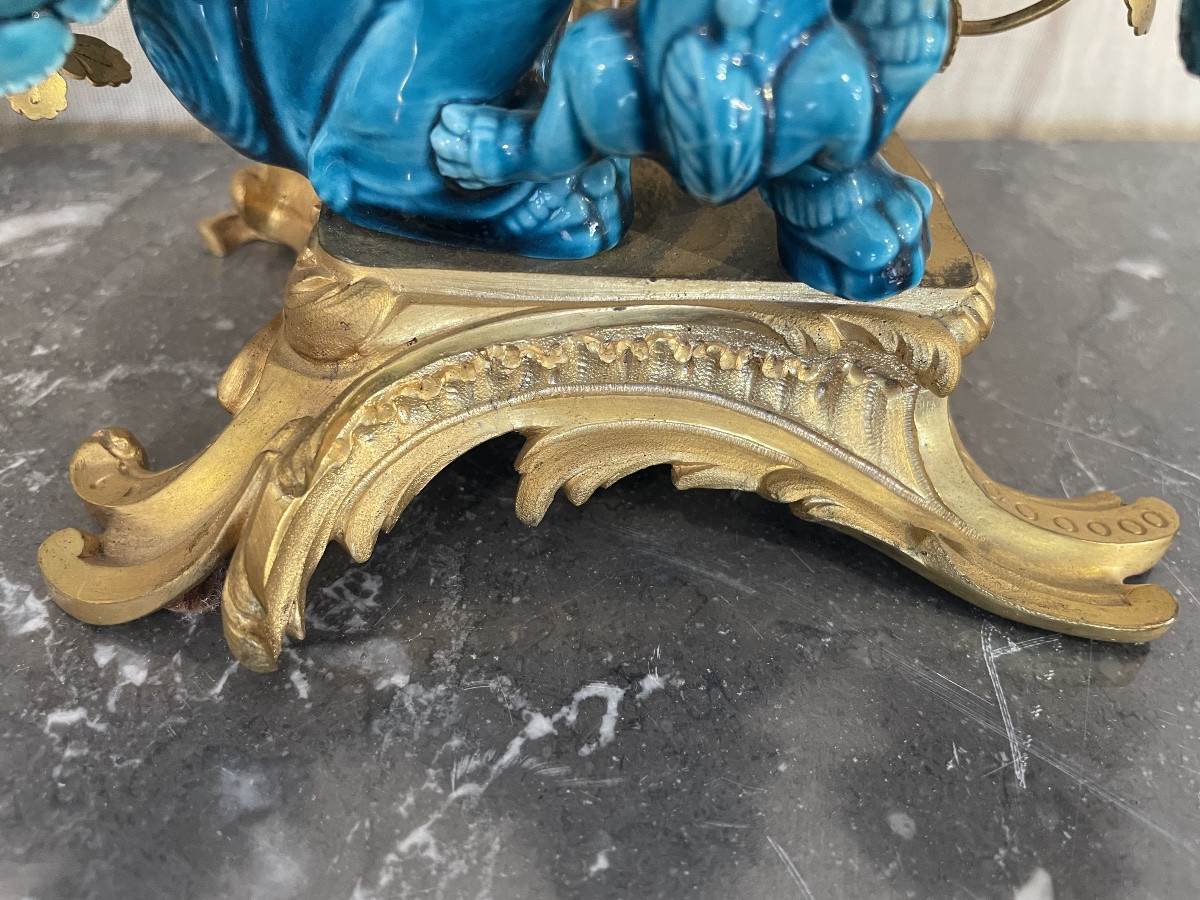 Crystal Staircase In Bronze And Porcelain-photo-3