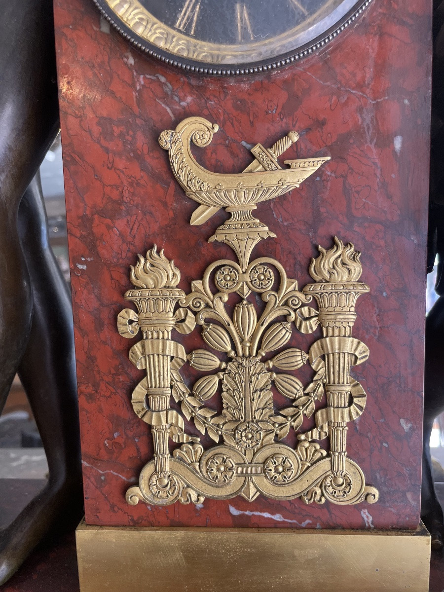 Empire Period Upholstery (1815) Depicting Psyche And Love-photo-4