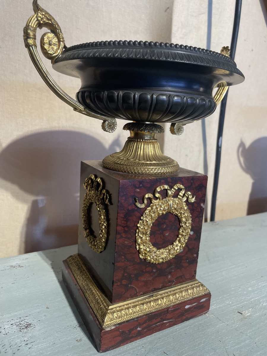 Pair Of Restoration-era Cassolettes-photo-2