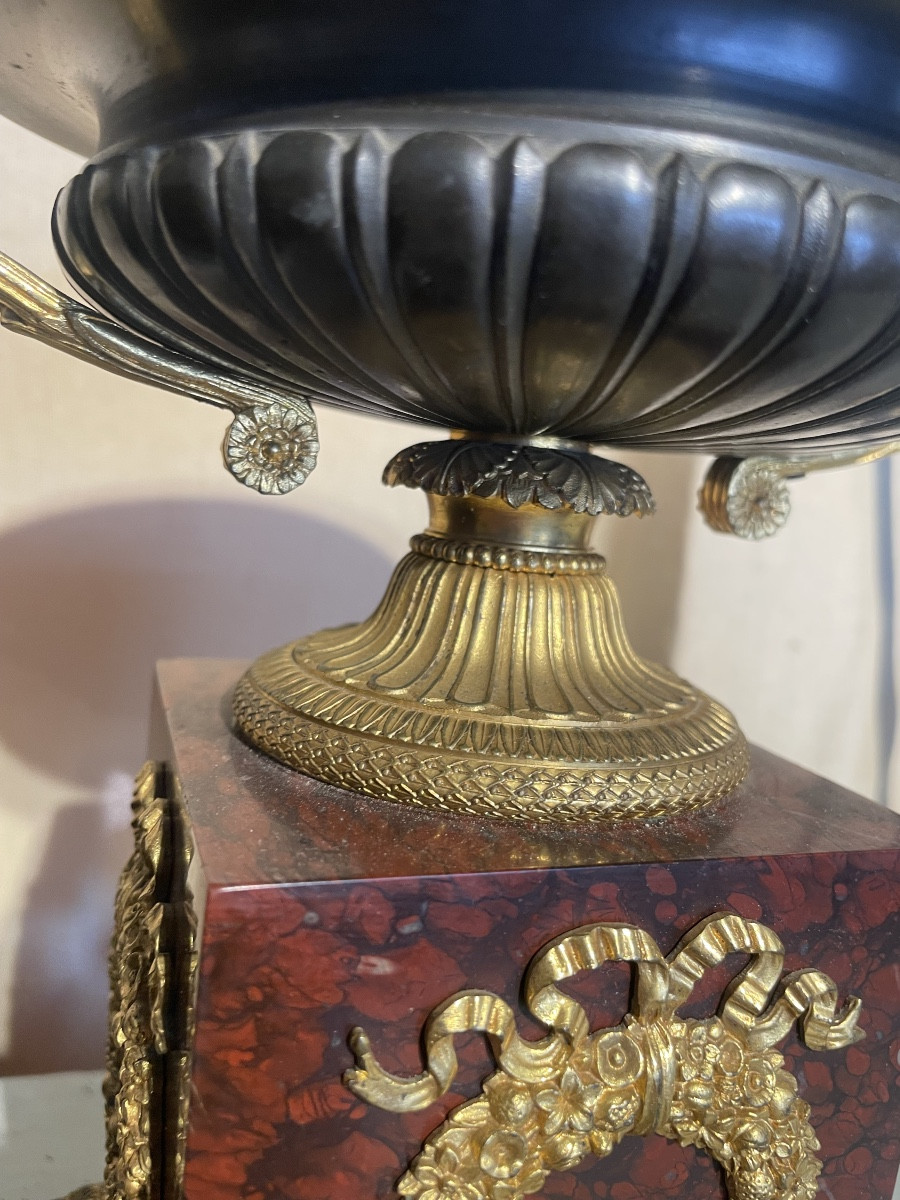 Pair Of Restoration-era Cassolettes-photo-4