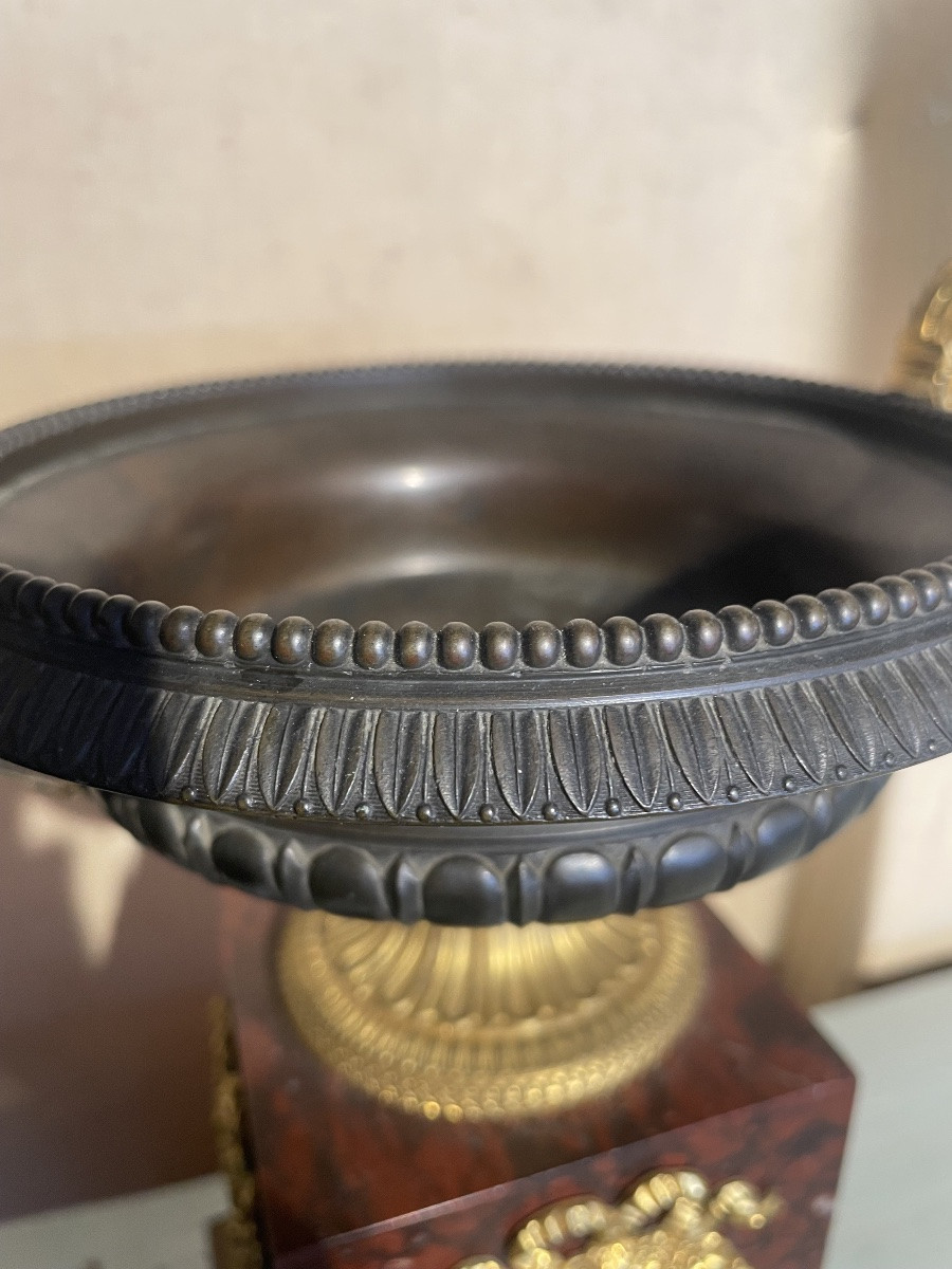 Pair Of Restoration-era Cassolettes-photo-4