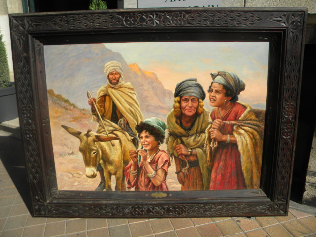 Louis Granata (1901-1964) Portrait Of Family