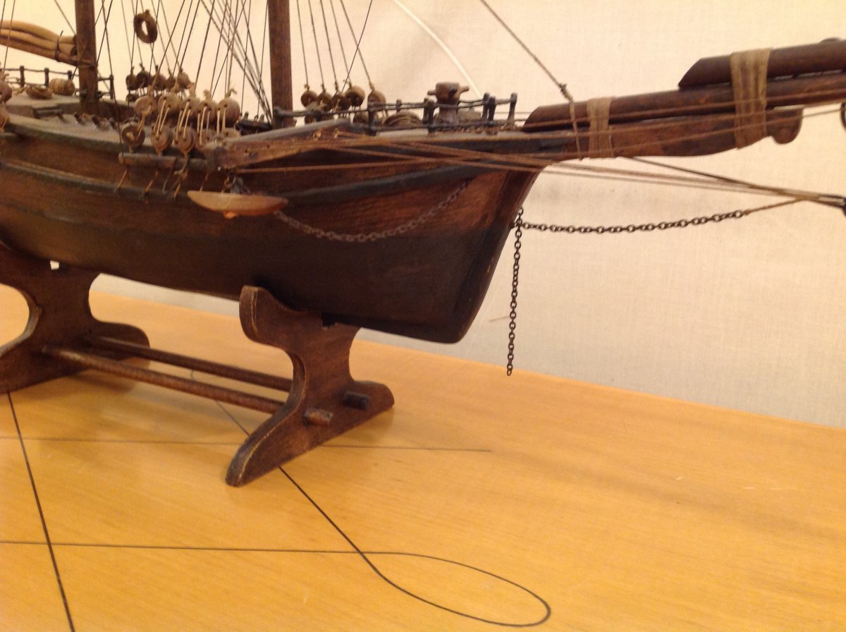 2 Mast Ship Model-photo-3