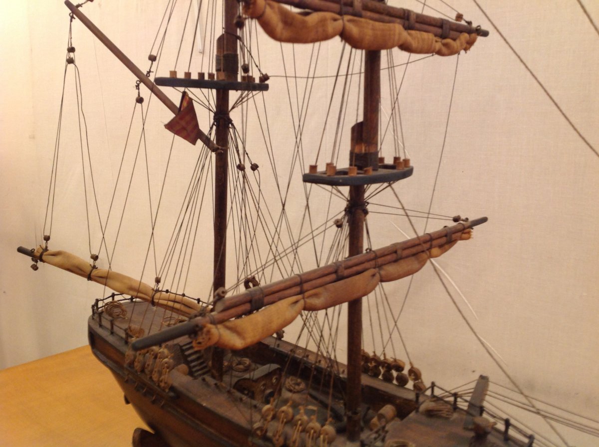 2 Mast Ship Model-photo-4