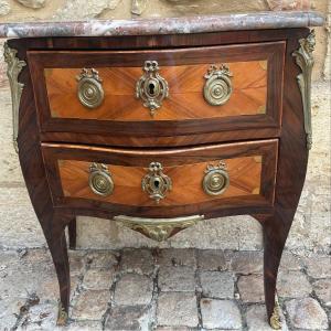 Commode Sauteuse Estampillé Ellaume Vers 1760