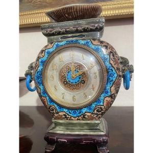 Clock From The Vieillard Manufactory In Bordeaux