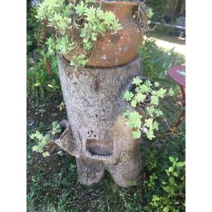 Pair Of Planters Around 1890 Work Of Rockworkers