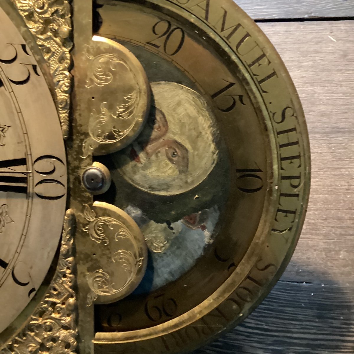 English Comtoise Clock By Samuel Shepley Stockport-photo-3