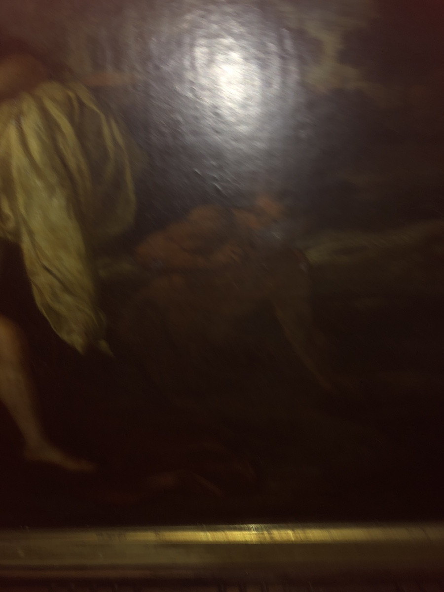 Tableau18 eme scène animée baigneuse et cupidon-photo-3